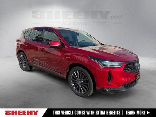 Performance Red Pearl 2022 Acura RDX A-Spec Advance Package