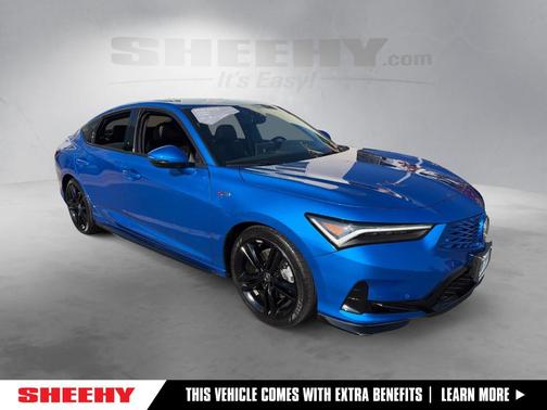 Blue 2026 Acura Integra A-Spec Technology