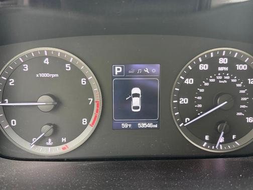Phantom Black 2017 Hyundai SONATA Base