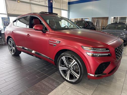 Red 2026 Genesis GV80 Coupe 3.5T e-SC