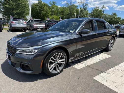 Gray Metallic 2018 BMW 750 i xDrive