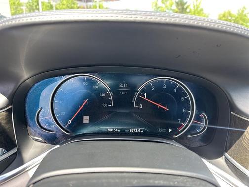 Gray Metallic 2018 BMW 750 i xDrive