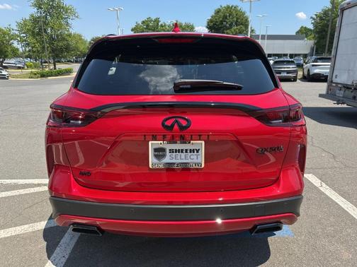 Candy Red Pearl 2025 INFINITI QX50 SPORT