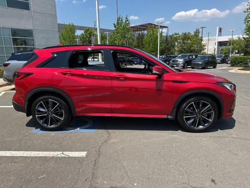 Candy Red Pearl 2025 INFINITI QX50 SPORT