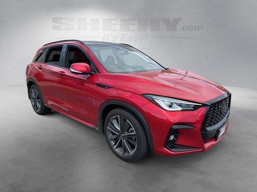 Candy Red Pearl 2025 INFINITI QX50 SPORT