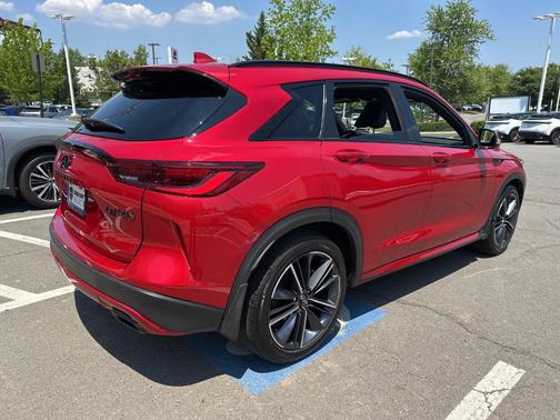 Candy Red Pearl 2025 INFINITI QX50 SPORT