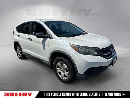 White Diamond Pearl 2013 Honda CR-V LX
