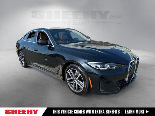 Black Sapphire Metallic 2024 BMW 430 Gran Coupe i xDrive