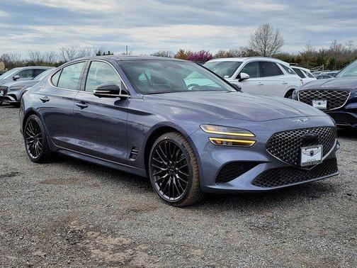 Blue 2026 Genesis G70 3.3T Prestige Graphite
