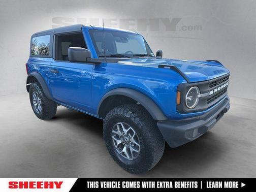 Velocity Blue Metallic 2025 Ford Bronco Base