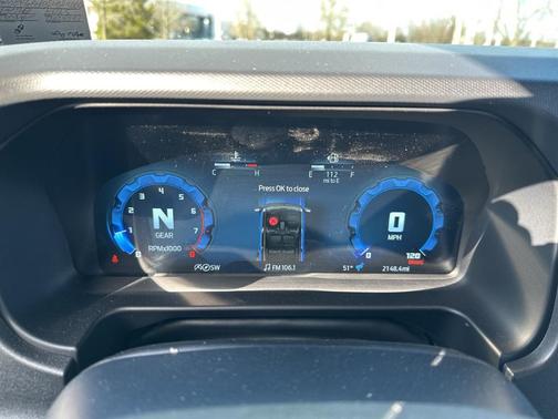 Velocity Blue Metallic 2025 Ford Bronco Base