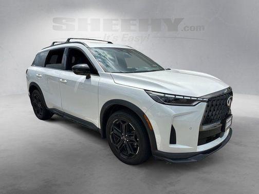 Radiant White 2026 INFINITI QX60 SPORT