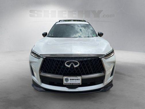Radiant White 2026 INFINITI QX60 SPORT