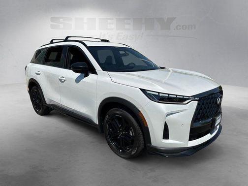 Radiant White 2026 INFINITI QX60 SPORT