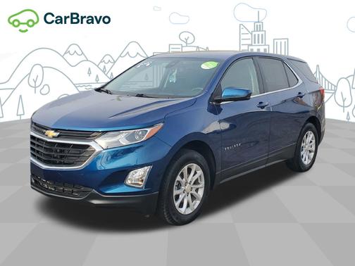 Pacific Blue Metallic 2020 Chevrolet Equinox LT