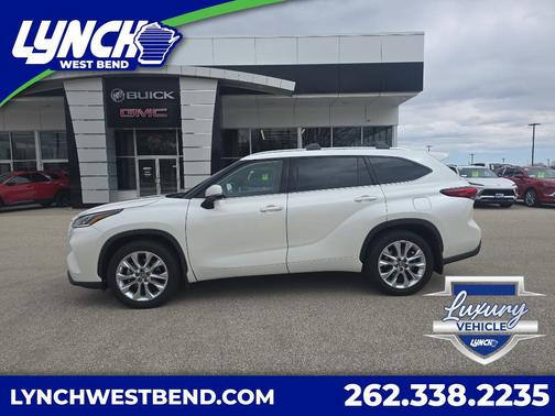 Blizzard Pearl 2021 Toyota Highlander Limited