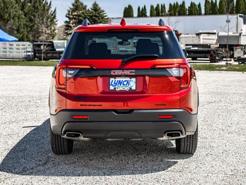 Volcanic Red Tintcoat 2023 GMC Acadia AWD SLE