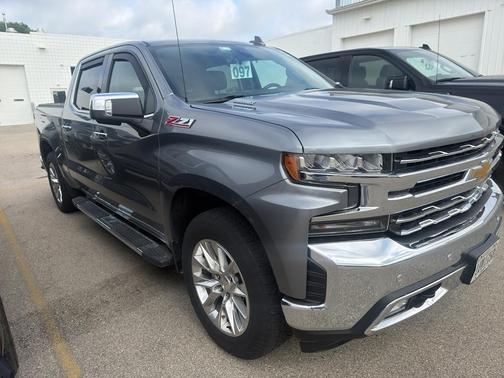 Satin Steel Metallic 2021 Chevrolet Silverado 1500 LTZ