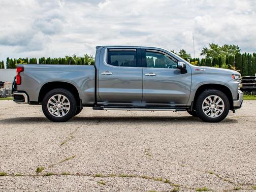 Satin Steel Metallic 2021 Chevrolet Silverado 1500 LTZ