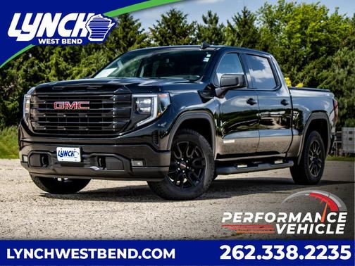 Onyx Black 2023 GMC Sierra 1500 Elevation