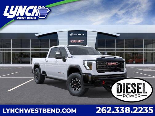 Summit White 2026 GMC Sierra 2500 AT4X