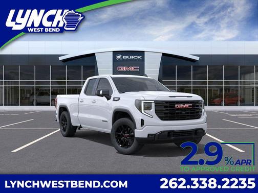 Summit White 2026 GMC Sierra 1500 Elevation