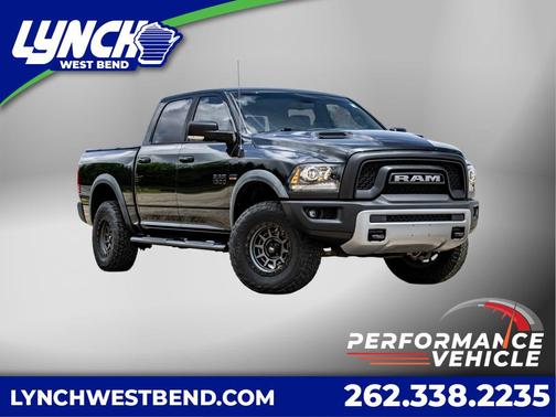 Brilliant Black Crystal Pearl 2015 RAM 1500 Rebel
