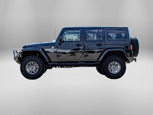 Black Clearcoat 2015 Jeep Wrangler Unlimited Sahara