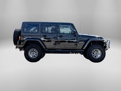 Black Clearcoat 2015 Jeep Wrangler Unlimited Sahara