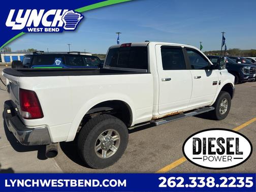 Bright White Clearcoat 2011 Dodge Ram 2500 Laramie