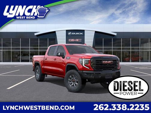 Volcanic Red Tintcoat 2026 GMC Sierra 1500 AT4X