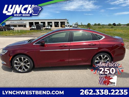 Velvet Red Pearlcoat 2015 Chrysler 200 C