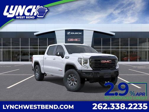 Summit White 2026 GMC Sierra 1500 AT4X