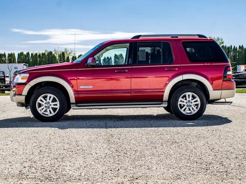 Red Fire Clearcoat Metallic 2006 Ford Explorer Eddie Bauer