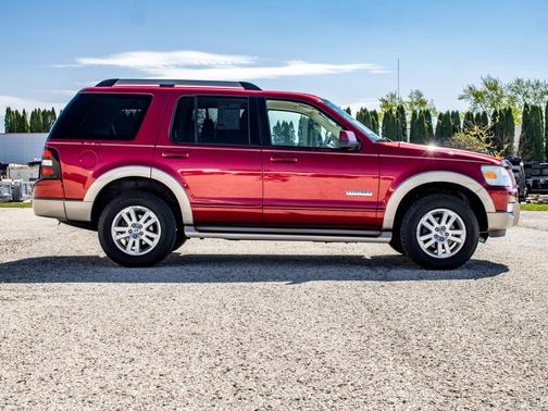 Red Fire Clearcoat Metallic 2006 Ford Explorer Eddie Bauer