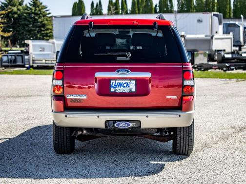 Red Fire Clearcoat Metallic 2006 Ford Explorer Eddie Bauer