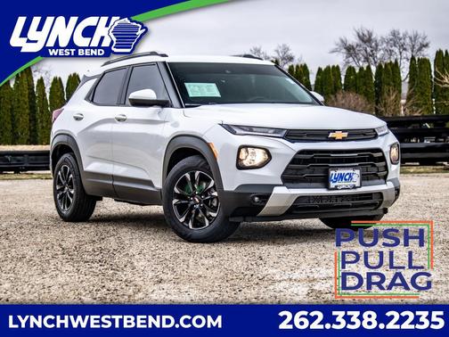 Summit White 2023 Chevrolet Trailblazer LT