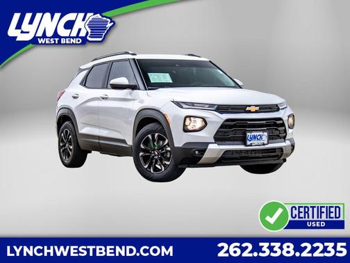 Summit White 2023 Chevrolet Trailblazer LT