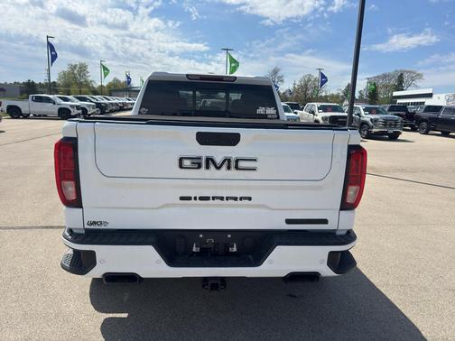 Summit White 2021 GMC Sierra 1500 Elevation