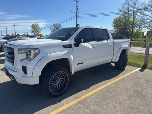 Summit White 2021 GMC Sierra 1500 Elevation
