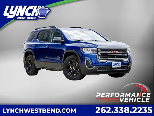 Ultra Blue Metallic 2023 GMC Acadia AWD AT4