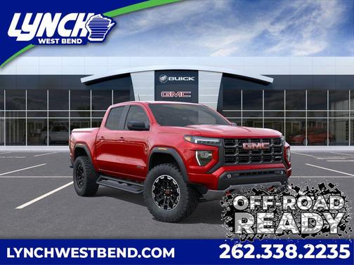 Volcanic Red Tintcoat 2026 GMC Canyon AT4