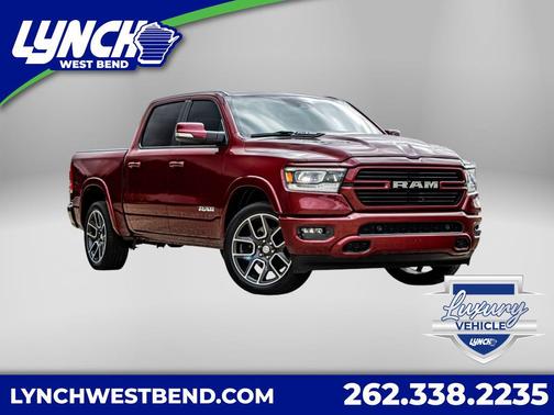 Delmonico Red Pearlcoat 2021 RAM 1500 Laramie