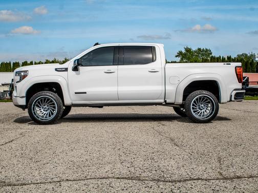 Summit White 2021 GMC Sierra 1500 Elevation