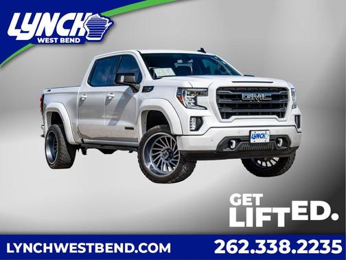 Summit White 2021 GMC Sierra 1500 Elevation