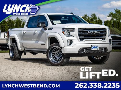Summit White 2021 GMC Sierra 1500 Elevation