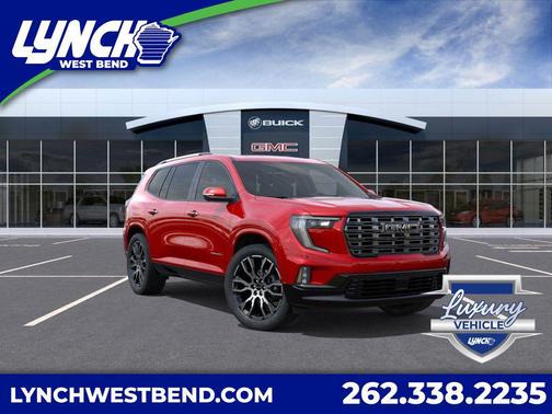 Volcanic Red Tintcoat 2026 GMC Acadia Denali