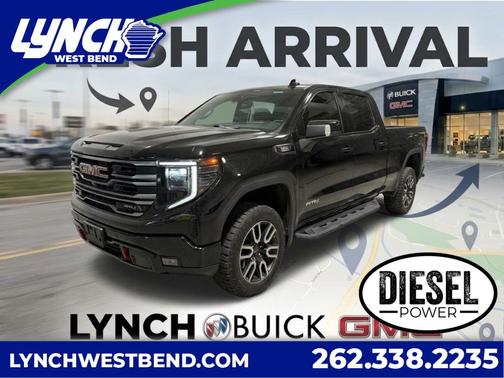 Onyx Black 2025 GMC Sierra 1500 AT4
