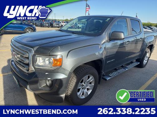 Cyber Gray Metallic 2016 GMC Canyon SLE
