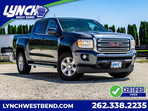 Cyber Gray Metallic 2016 GMC Canyon SLE
